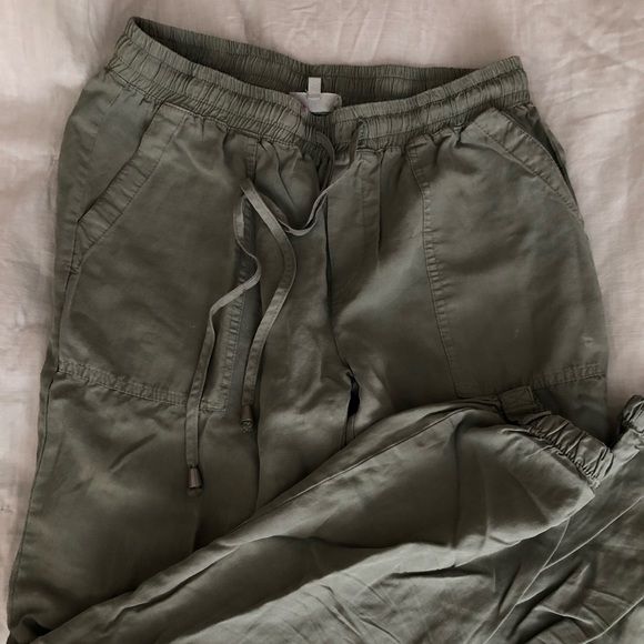 sage green pants - Picture 4 of 8